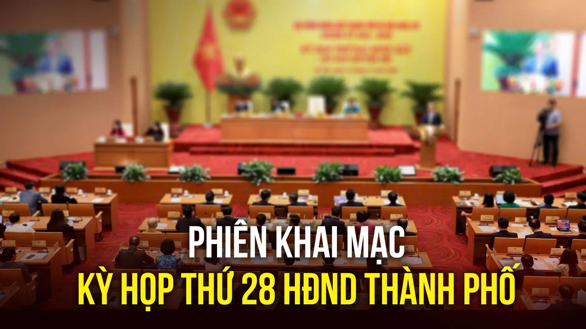Phiên khai mạc Kỳ họp thứ 28 HĐND thành phố Hà Nội